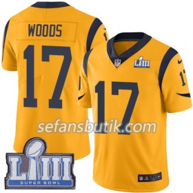 Los Angeles Rams Tröjor Robert Woods 17 Nike Guld 2019 Super Bowl LIII - Herr